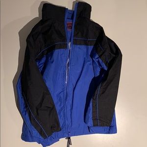 Kenpo Boys S (8-10) rain jacket blue/black